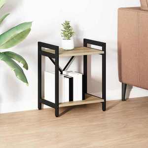 vidaXL Bibliotecă Stejar sonoma 40 x 30 x 48.5 cm Lemn compozit imagine