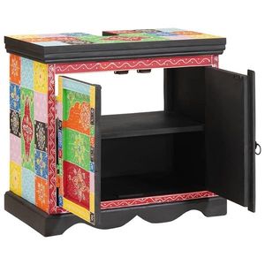 vidaXL Dulap de chiuvetă cu ușă 60 x 35 x 55 cm imagine