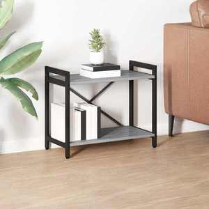 vidaXL Bibliotecă sonoma gri 60 x 30 x 48.5 cm Lemn compozit imagine