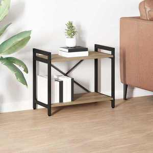 vidaXL Bibliotecă stejar artizanal 60 x 30 x 48.5 cm Lemn compozit imagine