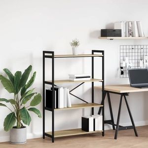 vidaXL Bibliotecă Stejar sonoma 80 x 30 x 118 cm Lemn compozit imagine