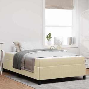 vidaXL Cadru de pat gri verde deschis 120 x 200 cm Țesătură de catifea imagine