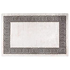 vidaXL Covor lavabil, bej deschis, 160x230 cm, antiderapant imagine