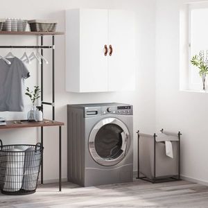 vidaXL Dulap cu montaj pe perete, alb, 69, 5x34x90 cm imagine