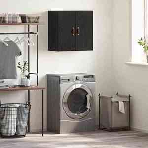 vidaXL Dulap de perete Stejar negru 60 x 31 x 60 cm Lemn compozit imagine