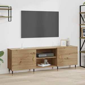 vidaXL Cabinet TV stejar artizanal 150 x 30 x 50 cm Lemn compozit imagine