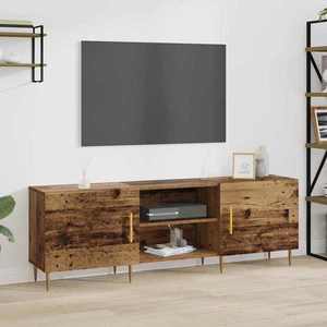 vidaXL Cabinet TV Lemn vechi 150 x 30 x 50 cm Lemn compozit imagine