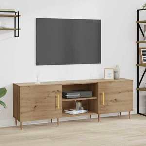 vidaXL Cabinet TV stejar artizanal 150 x 30 x 50 cm Lemn compozit imagine