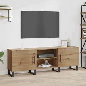 vidaXL Cabinet TV Stejar Artizanal 150 x 30 x 50 cm Lemn compozit imagine