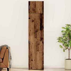 vidaXL Dulap de depozitare Lemn vechi 50 x 41 x 225 cm Lemn compozit imagine