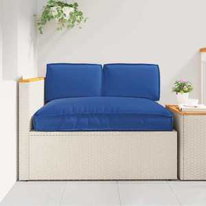 vidaXL Set de perne pentru palet 3 pcs Albastru regal 120 x 80 x 12 cm imagine