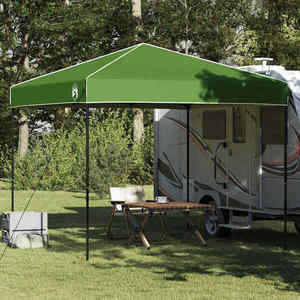 vidaXL Cort Canopy Pop-up Verde 250 x 250 cm țesătură imagine