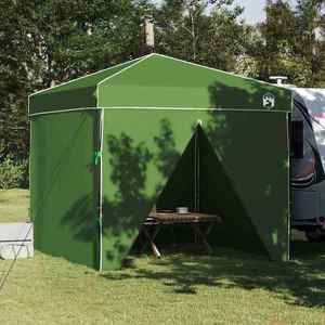 vidaXL Cort Canopy Pop-up Verde 250 x 250 cm țesătură imagine