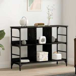 vidaXL Bufet Negru 102 x 32 x 73.5 cm Lemn compozit imagine