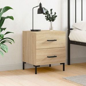 vidaXL Noptieră, stejar sonoma, 40x35x47, 5 cm, lemn compozit imagine