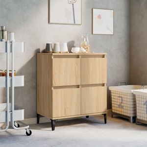 vidaXL Servantă, stejar sonoma, 60x35x70 cm, lemn prelucrat imagine