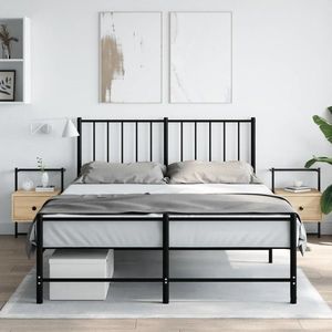 vidaXL Noptiere de perete, 2 buc., stejar sonoma, 35x30x51 cm, lemn imagine