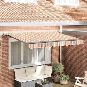 vidaXL Cortina Retractabilă Multicolour 350 x 200 cm imagine
