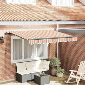 vidaXL Cortina Retractabilă Multicolour 350 x 200 cm imagine