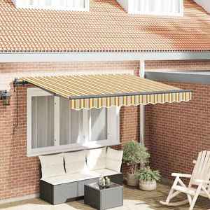 vidaXL Cortina Retractabilă Multicolour 350 x 200 cm imagine