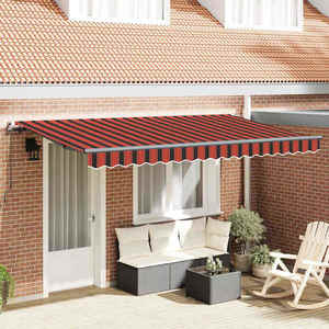 vidaXL Cortina Retractabilă Multicolour 400 x 200 cm imagine