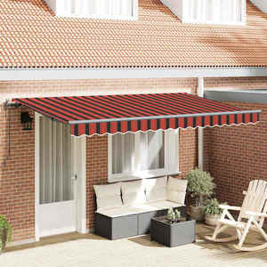 vidaXL Cortina Retractabilă Multicolour 400 x 200 cm imagine