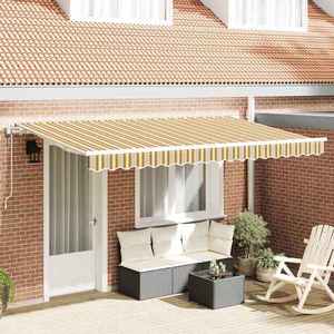 vidaXL Cortina Retractabilă Multicolour 400 x 200 cm imagine