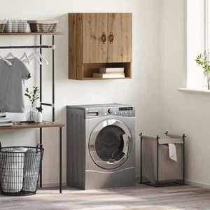 vidaXL Dulap de perete stejar artizanal 60 x 31 x 70 cm Lemn compozit imagine