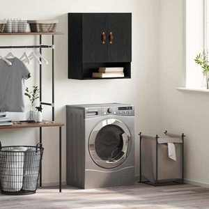 vidaXL Dulap de perete Stejar negru 60 x 31 x 70 cm Lemn compozit imagine
