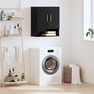 vidaXL Dulap de perete Stejar negru 60 x 31 x 70 cm Lemn compozit imagine