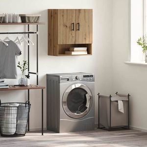 vidaXL Dulap de perete stejar artizanal 60 x 31 x 70 cm Lemn compozit imagine