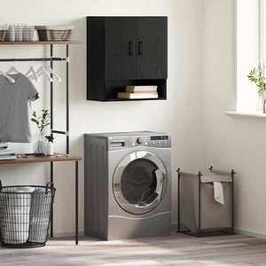 vidaXL Dulap de perete Stejar negru 60 x 31 x 70 cm Lemn compozit imagine