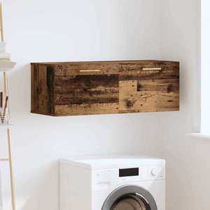 vidaXL Dulap de perete Lemn vechi 100 x 36.5 x 35 cm Lemn compozit imagine