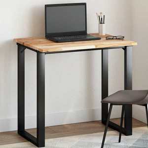 vidaXL Blat de masă, 80x60x2 cm, dreptunghiular, lemn masiv de acacia imagine