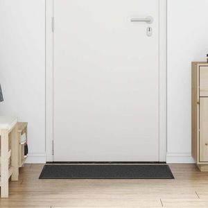 vidaXL Covoraș de intrare Negru și Gri 60 x 90 cm Polipropilenă și PVC imagine