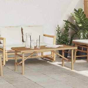 vidaXL Masă de cafea Maro 110 x 50 x 43 cm Bambus imagine