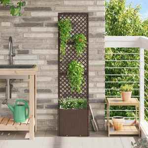 vidaXL Jardinieră Maro 35 x 30 x 135 cm Metal imagine