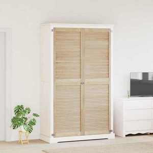 vidaXL Ușă de Dulap cu ușă 2 pcs natural 140.5 x 2.1 x 49.5 cm imagine