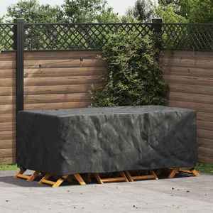 vidaXL Husă pentru mobilier de exterior Negru 200 x 110 x 70 cm 210D imagine