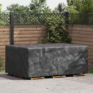vidaXL Husă pentru mobilier de exterior Negru 210 x 130 x 70 cm 420D imagine