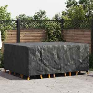 vidaXL Husă pentru mobilier de exterior Negru 240 x 190 x 90 cm 420D imagine