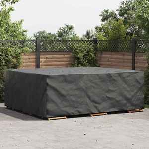 vidaXL Husă pentru mobilier de exterior Negru 300 x 250 x 100 cm 210D imagine