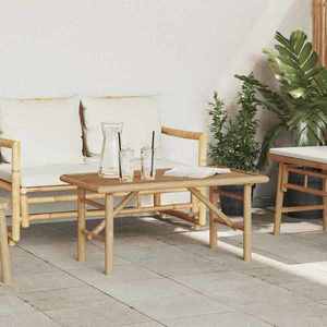 vidaXL Masă de cafea Maro 90 x 50 x 43 cm Bambus imagine