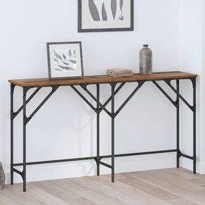 vidaXL Masă de consolă Lemn Vechi 140 x 29 x 75 cm Lemn compozit imagine