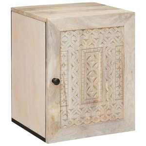 vidaXL Dulap de Baie cu depozitare Alb 38 x 33 x 48 cm Lemn compozit imagine