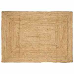 vidaXL Covor de zonă Bej 240 x 340 cm Iută imagine
