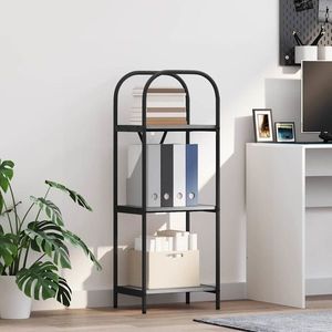 vidaXL Raft pentru cărți sonoma gri 40 x 30 x 109 cm Lemn compozit imagine