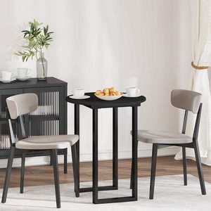 vidaXL Placă de masă Negru 60 x 60 x 1.5 cm Lemn compozit imagine
