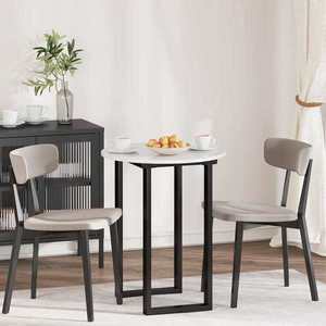 vidaXL Placă de masă Alb foarte lucios 60 x 60 x 1.5 cm Lemn compozit imagine