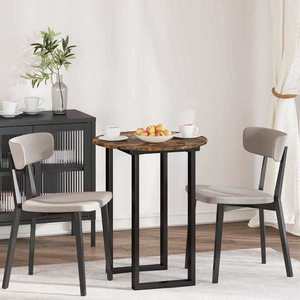 vidaXL Placă de masă Stejar afumat 60 x 60 x 1.5 cm Lemn compozit imagine